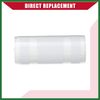 Motoforti Hood Stripe Pattern Sticker/Outer for Car/Durable / 2 Pcs White Long-lasting