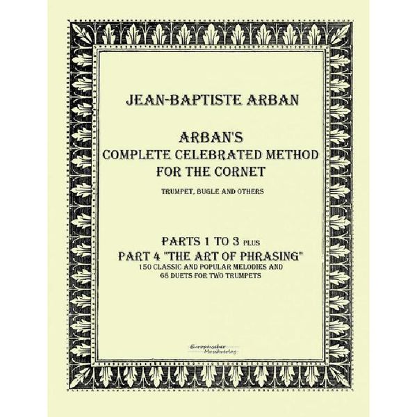 【预售 按需印刷】Arban?s complete celebrated method for the cornet