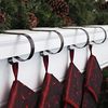 Haute Decor The Original MantleClip® - 4 Pack (Oil-Rubbed Bronze) - Hang Christmas Stockings Safely and Securely from Mantels Up to 3 Inches Thick