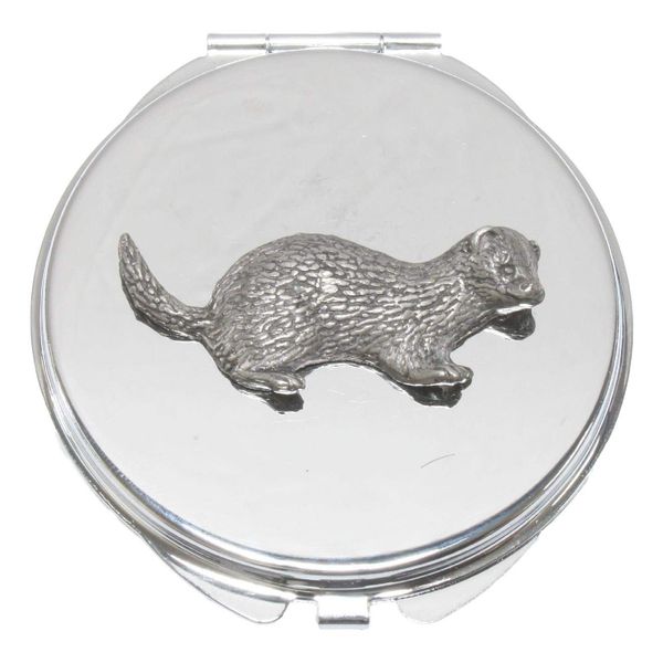 Ferret Compact Mirror Handbag Gift With Free Engraving 126