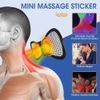 2pcs Portable EMS Electric Neck Back Massager Cervical Massage Patch Stimulator