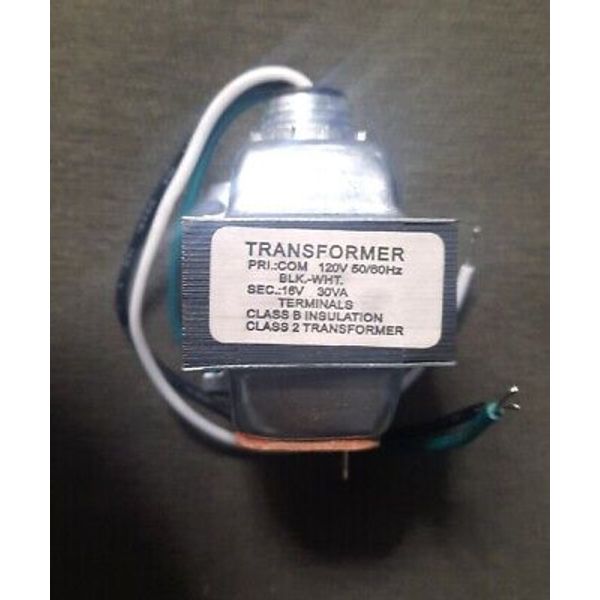 Doorbell Transformer, 16V, 30VA for use with Ring Pro, Nest Hello