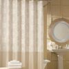 DS BATH Ivory and Cream Polyester Waterproof Fabric Printed ShowerCurtain7