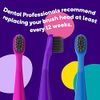 BURSTkids Electric Toothbrush Replacement Heads 3-Pack, Blue - Ultra Soft Bristles for Deep Clean – Perfect Fit with BURSTKids Sonic Kids Toothbrush – 9 Month Supply of Brush Heads