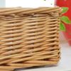 Willow Square Basket Medium Size Inner Lining: Light Gray