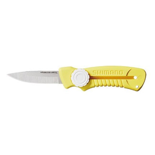 Shimano CT-911R Fishing Knife Sliding Knife Sun Yellow