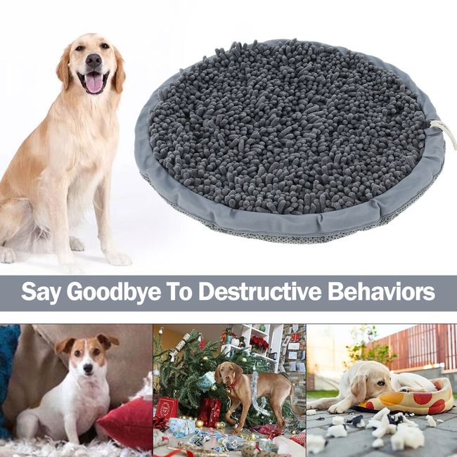 Dog Feeding Mat Snuffle Mat pet sniffing mat Toy Interactive Feeder Toy Dog  Training Toy Non-Slip Pet Activity Mat for Foraging and Stress Relief 