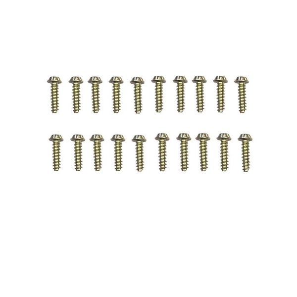 RUITROLIKER 20pcs Replacement 4.5mm Security Screws Compatible for NES NGC N64 SFC Game Console