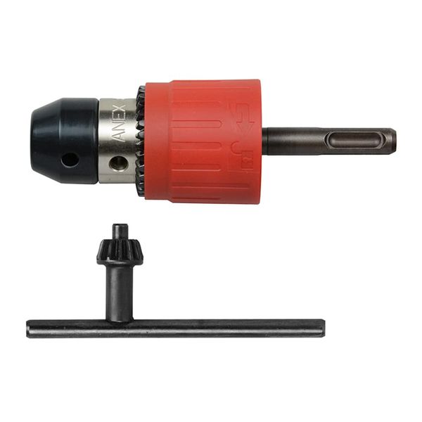 ANEX AKL-310 SDS Plus Drill Chuck for Hammer Drills with Key 0.1 - 0.5 inches (2.5 - 13 mm)