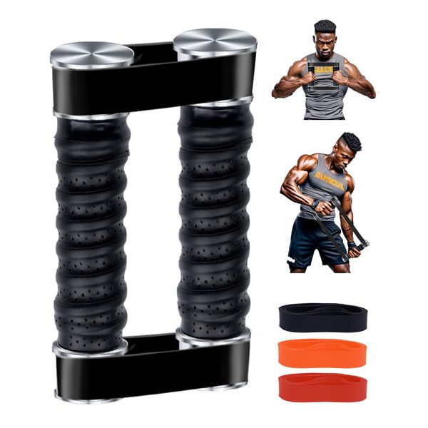 Rip&Stick with 12 Powerful Resistence Bands, Portable High Gloss Aluminum Aalloy Stick Workout,Efficient Quick Strength Training, Upper Body, Shoulder, Joint Ripstick Exercise Equipment