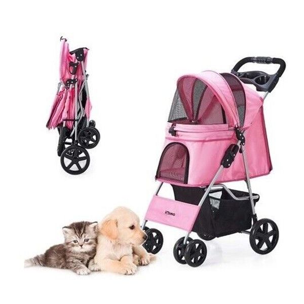 BRKING Pet Stroller Foldable for Dog or Cat, SP02P NEW