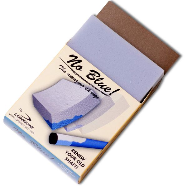 LONGONI No Blue SPONGE for Pool Cue Shafts