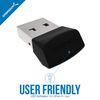 SABRENT USB Bluetooth 4.0 Adapter Dongle for PC Laptop Desktop Computer Mouse Keyboard Headphone Controller, Support Windows, Mac, Plug and Play (BT-UB40)