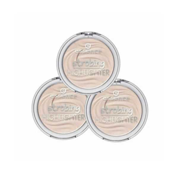 Essence Strobing Highlighter #10 Let It Glow! 0.31 Ounce Womens 3 Pack