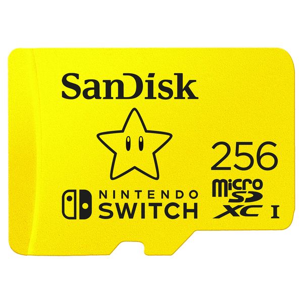 Sandisk SDSQXAO-256G-GN3ZN memory card 256 GB MicroSDXC Officially Licensed by Nintendo