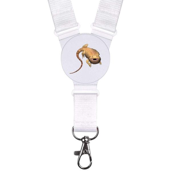 'Grumpy Bearded Dragon' Neck Strap/Lanyard (LY00026594)