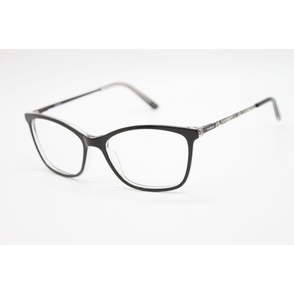NEW BEBE BB5187 001 JET CRYSTAL AUTHENTIC EYEGLASSES 55-16