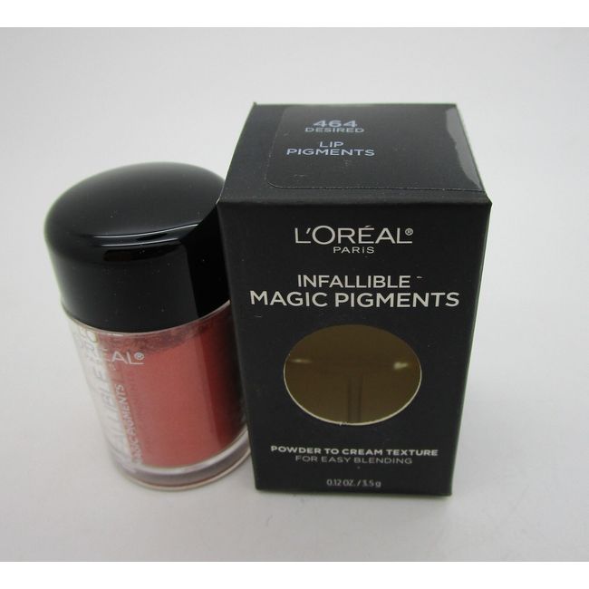 DESIRED 464 L'OREAL Infallible Magic Pigments Powder to Cream Texture Lip