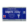 USBingoshop 12 Pairs Mens Physicians Approved Crew Diabetic Socks Cotton 10-13 (12 Pairs DA-Black)