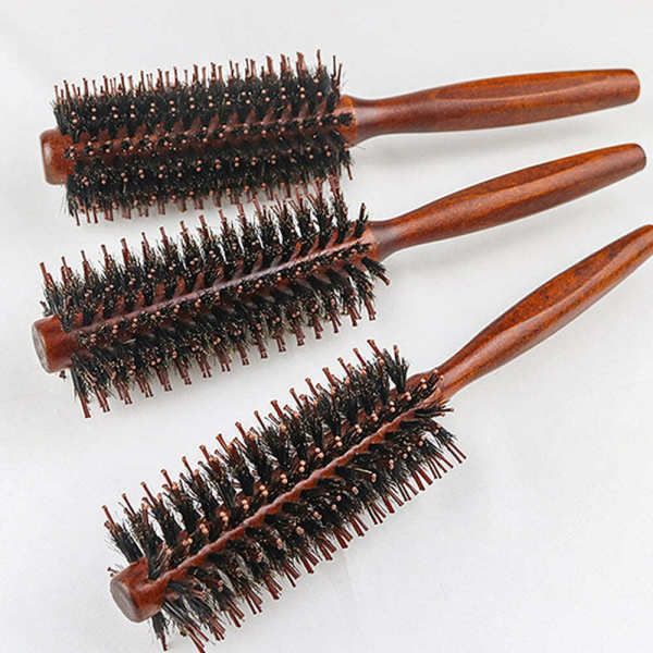 Volume hair roller comb Shiny hair Scalp health beauty comb Hair volume bristle brush Self-styling Tangle-free roller comb