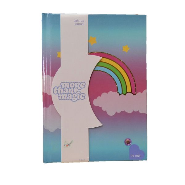 More Than Magic Hardcover Lined Journal - Rainbow