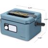 06017 8-Quart Nomad Traveling Slow Cooker, Blue