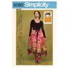 Simplicity SS9595OS Damenrock/Hose, Einheitsgröße
