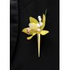 Corsage Creations - Rock It Buttonhole - Gold