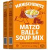 Manischewitz Mix Matzo Ball Soup pack of 2