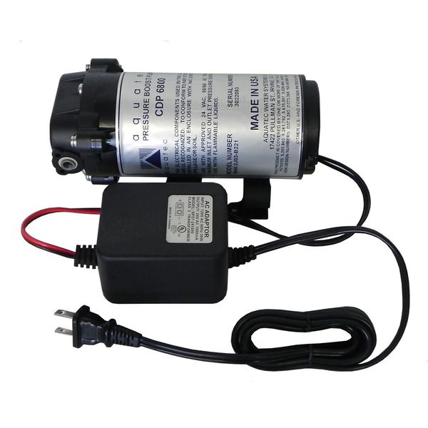 Aquatec CDP6800 AC Booster Pump transformer RO system increase 6840-2J03-B224
