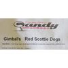 Gimbals Licorice Scottie Dogs Red 1 Pound
