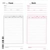 500 ES1010 Time Cards for Acroprint ES1000 Calculating Time Recorder, Compatible by COMPUMATIC