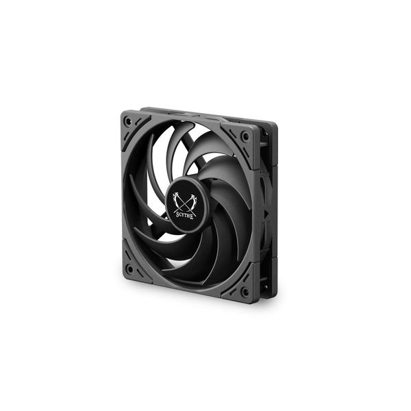 Size SCYTHE Original Design 4.7 inch (12 cm) Case Fan Newly Developed Swirl Fins Wonder Snail 2400 PWM 240rpm