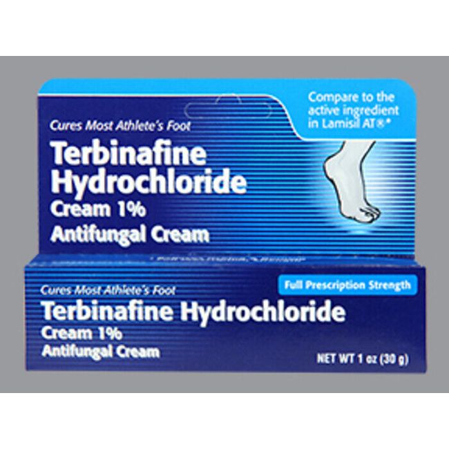 Taro Terbinafine Hydrochloride Cream 1% Antifungal Cream 1oz   X 2 TUBES