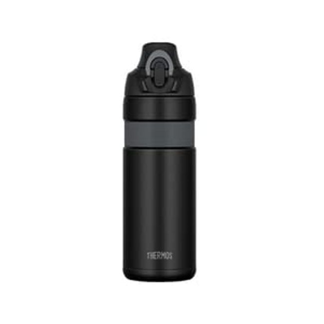 THERMOS FJP-600-BKGY Vacuum Insulated Sports Bottle, Black