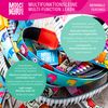 Max & Molly Urban Pets Donuts | Unique Design | Comfortable | Secure | Cushioned Neoprene | Cool and Flexible | Multi-Function Leash