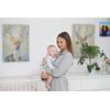 Grey Ground Bicycles Long Sleeve Bodysuit Set (3-6 Months)