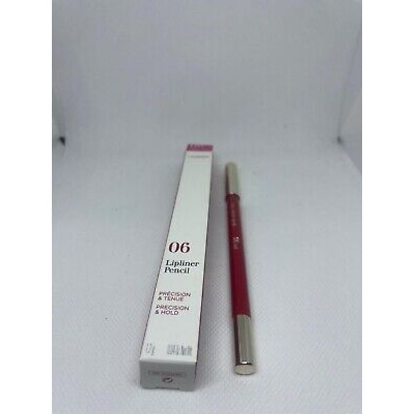 Clarins Lipliner Pencil Precision & hold 06 Red 0.04 Oz