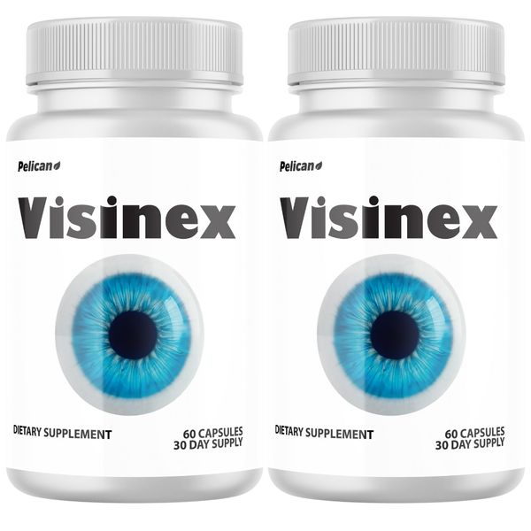 Visinex- Eye Support with Lutein- 2 Bottles- 120 Capsules