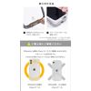 Hamee iFace Hang and Strap Holder, Double Ring, gold