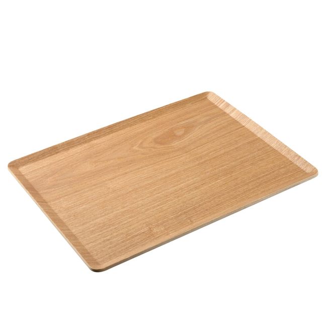 Kicoriya Wooden Tray, Wooden Tray, Cafe, Rectangular Tray (Non-Slip)