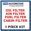 Alco Filter Oil Fuel Air Pollen Filter Service Kit