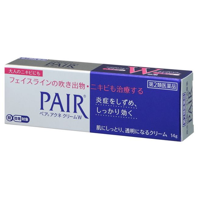 [Class 2 drug] Pair Acne Cream W 14g [Subject to self-medication taxation system]