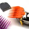 10pcs Clipper Guards for Wahl, Professional Hair Clipper Guide Combs Replacement Guards Attachment Compatible with Wahl Clippers (Assorted Color)