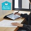 Elecom P-TPBPENBK Touch Pen, Pole Pen, Super Sensitive Type (For Smartphones and Tablets) Black