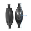 Tiardey 2Pcs Outdoor Dustproof Rocker Switch, Waterproof Switch, Appliance Switch, Inline ON/Off Rocker Switch