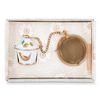 PIP STUDIO Floral Birdhouse Tea Strainer