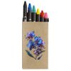 Azeeda 'Blue Orchids' Coloured Crayon Set (CY00030239)