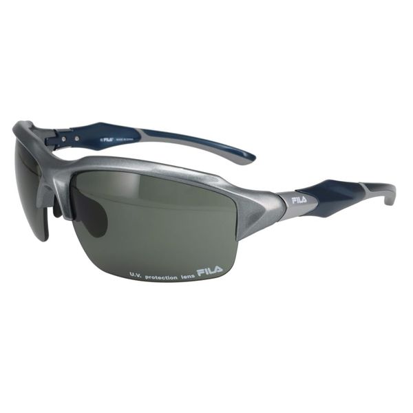 Pearl FILA Sports Sunglasses SF6401 53 Metallic Navy