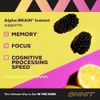 Alpha BRAIN Instant Drink Mix 30 Servings Cognitive Support Memory Focus